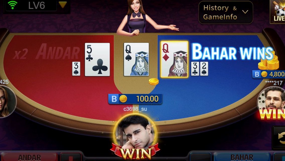 ANDAR BAHAR · Tampilan Aplikasi MAHJONG88